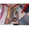 Image 1 : BOX ASSORTED VINTAGE KITCHEN UTENSILS