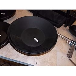 NEW GOLD PAN - ESTWING - BLACK PLASTIC - LARGE