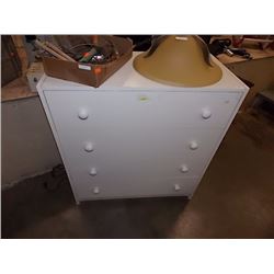 DRESSER - WHITE - 4 DRAWER