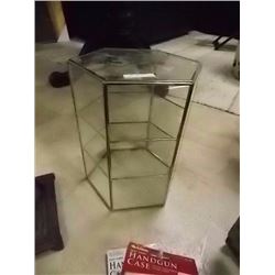 HEXAGON COUNTER TOP DISPLAY CASE