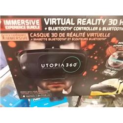 UTOPIA 360 VIRTUAL REALITY 3D HEADSET FOR THE SMART PHONE