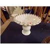 Image 1 : VINTAGE FENTON PEDESTAL CANDY DISH