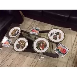 DISHES, TEA SET, TILES & MORE - 10PC TTL