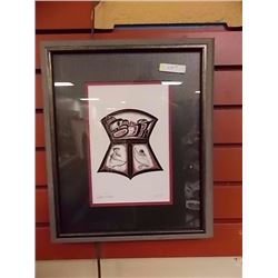 FRAMED RICHARD SHORTY PRINT