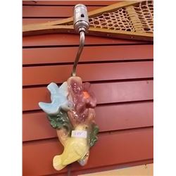 VINTAGE CERAMIC WALL LAMP