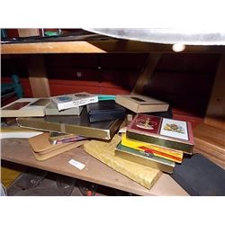 SHELF OF COLLECTOR CARDS