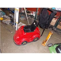 CHILD'S TOY PUSH CAR
