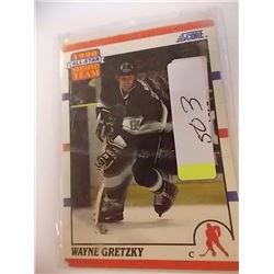 HOCKEY CARD - WAYNE GRETZKY 1990