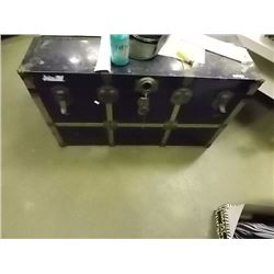 METAL CLAD STORAGE TRUNK