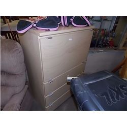 DRESSER CABINET - 3 DRAWER & DROP FRONT DOOR