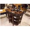 Image 1 : VINTAGE SOLID WOOD ACCENT TABLE - D-TABLE