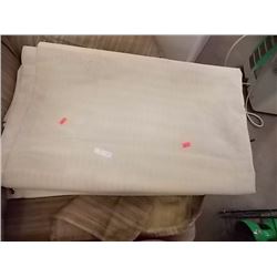 LARGE CANVASS AWNING - 2 TTL - condition unknown