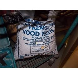 BAG OF WOOD PELLETS