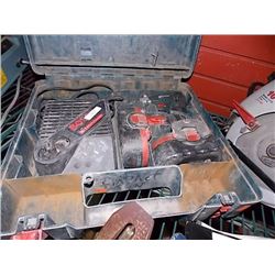 BOSCH 18 VOLT DRILL, 3 BATTERIES & CHARGER