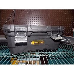NEW TACTIX BLACK TOOL BOX