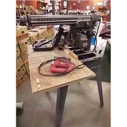 RADIAL ARM SAW ON STAND