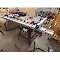 TABLE SAW - CABINET MAKER QUALITY SAW - WORKING 2hp - CENTRAL MACHINERY INDUSTRIAL