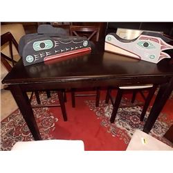 DINING TABLE - CAPPACINO HEIGHT - WITH LEAF