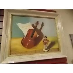 FRAME OIL PICTURE - VIOLIN SONATA IN AB