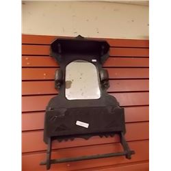 VICTORIAN HANGING SHAVING MIRROR