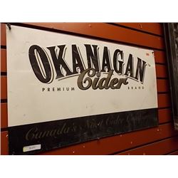 BREWERS MEMORABILIA - METAL - OKANAGAN CIDER