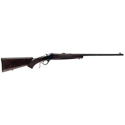 Winchester Guns 524100170 1885 Hunter Falling Block 17 HMR 24" 1 Walnut Oil Finish Stk Blued High Po