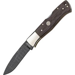 Boker Oak Damascus Lockback  MSRP $499  BO03557