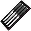 Image 1 : CASE Steak Knife Set Smooth Ebony, CA11000, USA  Four Piece Set