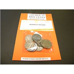 GEORGE V COIN COLLECTION