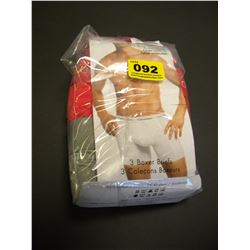 3 CALVIN KLEIN BOXER BRIEFS SIZE MEDIUM