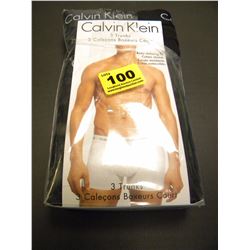 3 CALVIN KLEIN BOXER BRIEFS SIZE LARGE