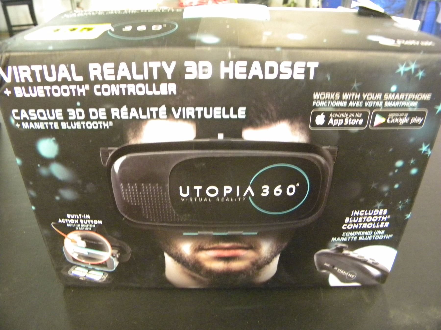 Utopia 360 Virtual Reality 3d Headset For The Smartphone