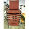 Image 1 : 8 STACKING CHAIRS