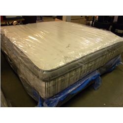 NEW KING SIZE PILLOW TOP KINGSDOWN MATTRESS WITH BOX SPRING