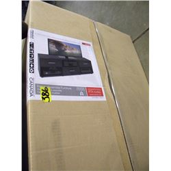NEW IN BOX BLACK 60" WIDE FLAT PANEL TV STAND