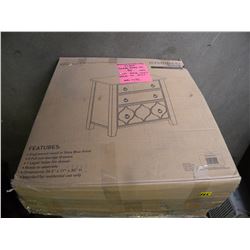 2 DRAWER SLEIGHT BLUE FILING CABINET