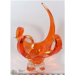 ORANGE ART GLASS