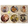 Image 1 : COLLECTION OF 6 FINE CHINA COLLECTOR PLATES