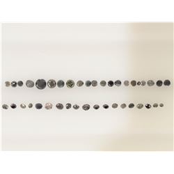 #23-LOOSE BLACK DIAMOND(0.5CT)GEMSTONES