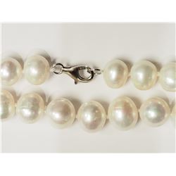 #45-STERLING SILVER FRESHWATER PEARL(12MM)