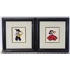 Image 1 : 2 NEEDLE POINT FRAMED ART