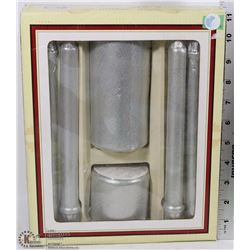 NEW SET OF RADIANCE METALLIC CANDLES