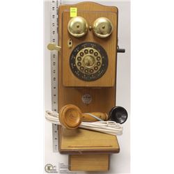 OLD TIME WALL PHONE