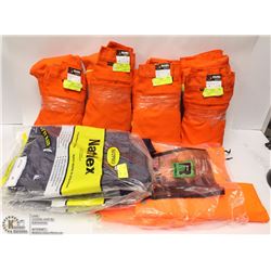 LARGE LOT OF SAFETY CLOTHING INCLUDING 8