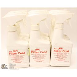 9 BOTTLES OF AIR FILTER ADHESIVE