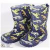 Image 1 : PAIR OF BOYS LITE-UP RUBBER BOOTS SIZE 7