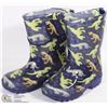 Image 1 : PAIR OF "BOYS" LITE UP RUBBER BOOTS SIZE 6