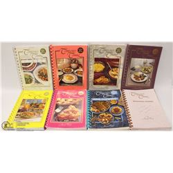 8 COMPANY'S COMING COOK BOOKS ALL SIGNED BY THE