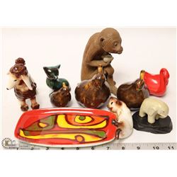 ESTATE BOX OF ORNAMENTS