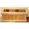 Image 1 : FULLY CEDAR STAINED PLANTER BOX